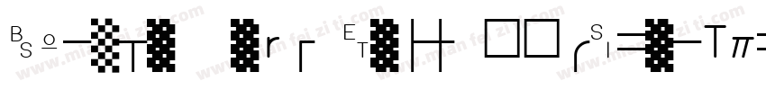 Handletters Demo 常规(OpenType TrueTy字体转换